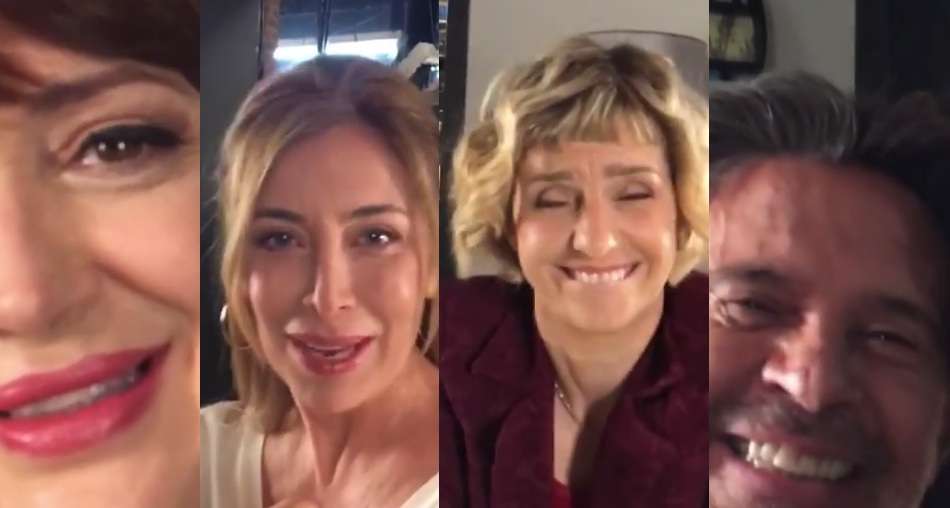Osvaldo Laport rodeado de mujeres: el actor graba en Las Estrellas un personaje revelador