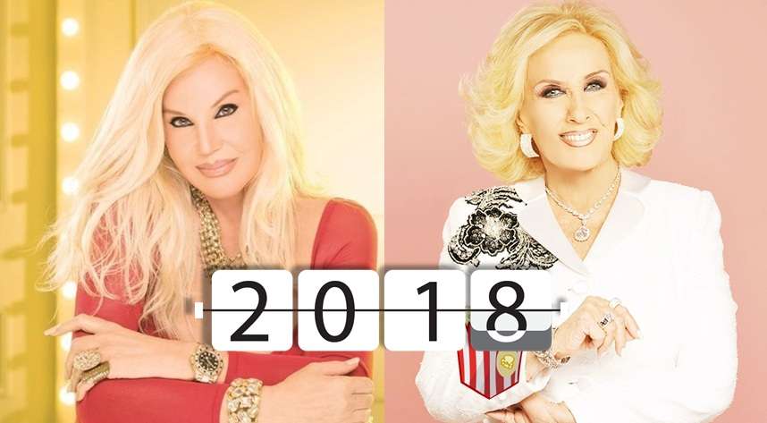 Las divas piensan en el 2018: ¿qué harán Susana Giménez y Mirtha Legrand el año que viene?
