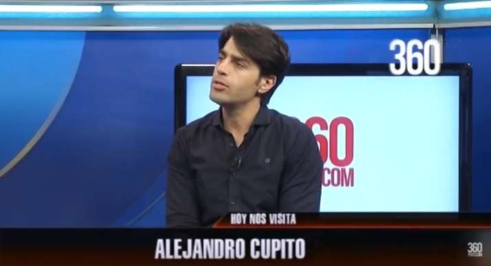 Alejandro Cupito estuvo en #360yvosTV y habló del robo que sufrió en Córdoba
