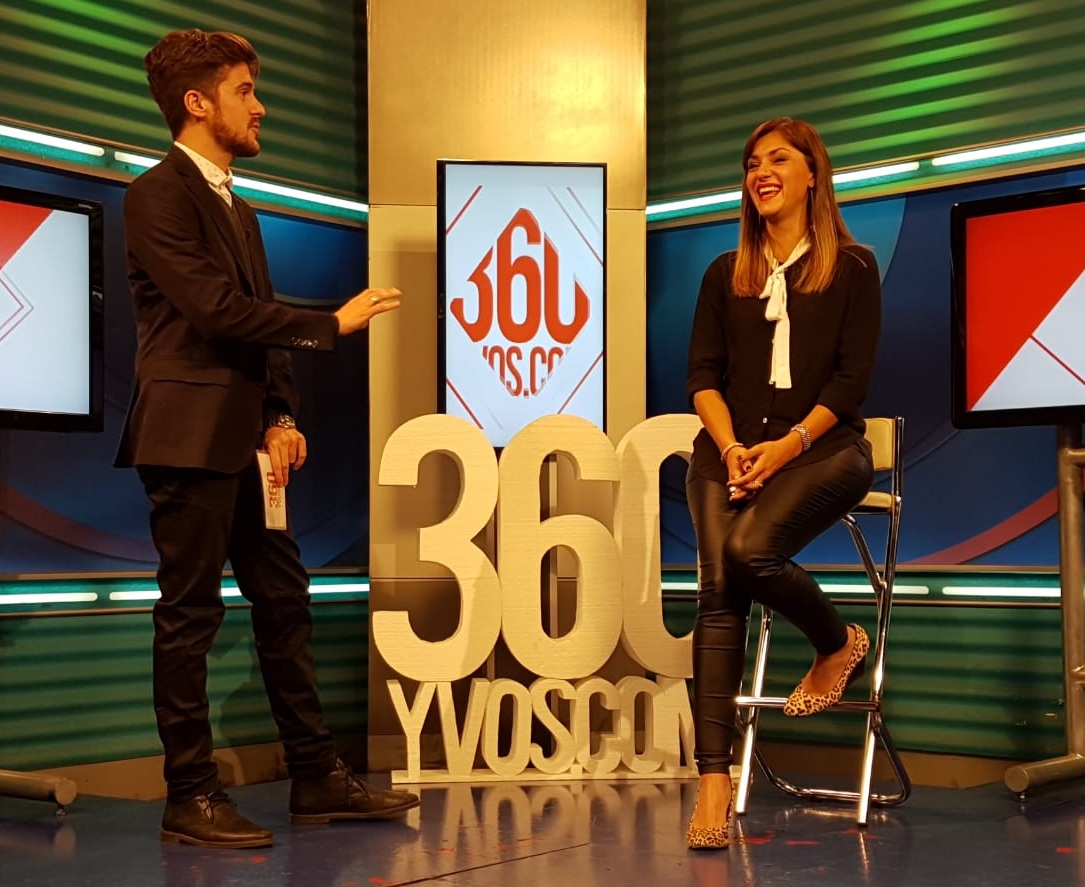 Ivana Franco en #360yvosTV: «tengo una banda que armamos en el canal»