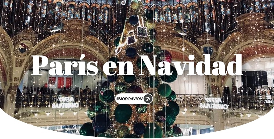 #ModoAvión especial Navidad desde París